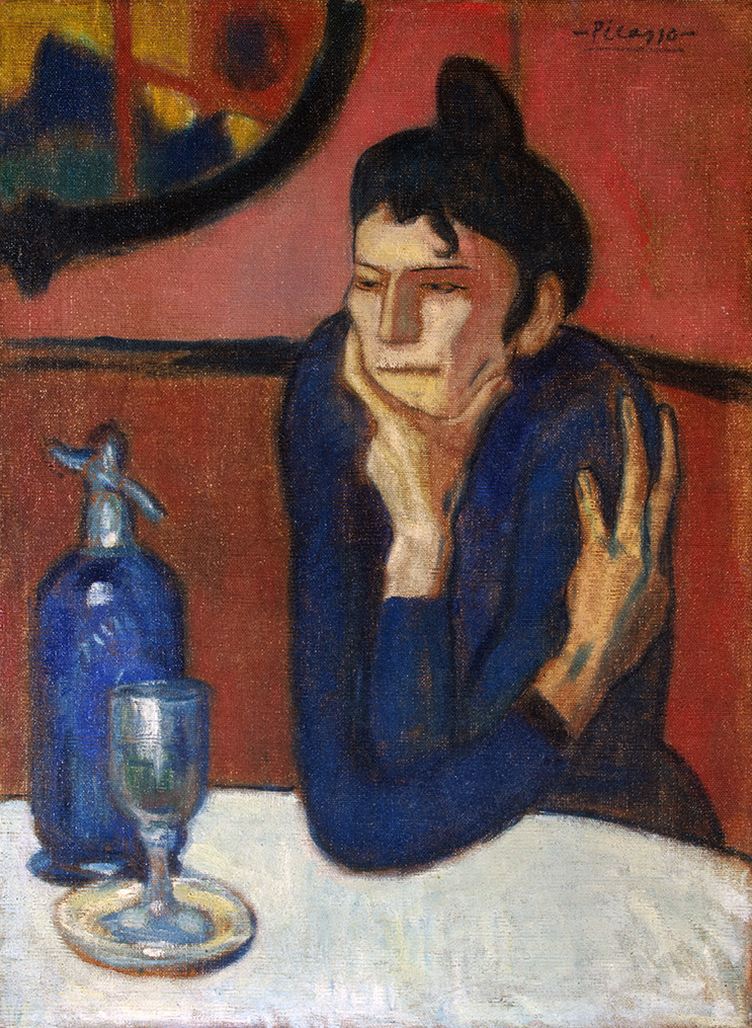 The Absinthe Drinker, by Pablo Picasso